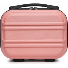 KONO Toaletní pouzdro s horizontálním designem - ABS - nude - 9L K1871-1L