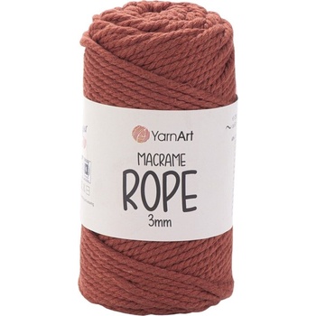 YARNART Macrame Rope 3 mm 63 m 785 Light Red юта (Macrame Rope 3 mm 785)
