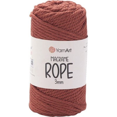 YARNART Macrame Rope 3 mm 63 m 785 Light Red юта (Macrame Rope 3 mm 785)