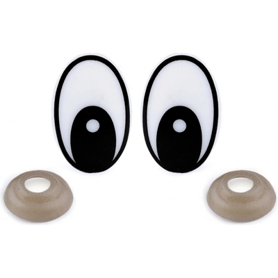 Bezpečnostní oči 19x29 mm – Zboží Dáma