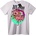 NOONEBRAND Тениска Фламинго Флорални - 3XL, Black