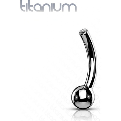 Šperky4U Push In tyčka k do obočí titan TIT1166-1206