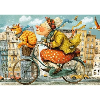 Cherry Pazzi - Puzzle Super Grandma - 1 000 piese