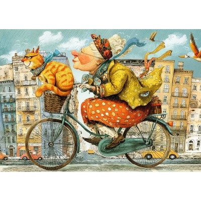 Cherry Pazzi - Puzzle Super Grandma - 1 000 piese