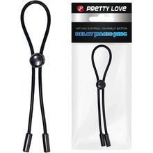 Pretty Love Delay Magic Adjustable Ring Black