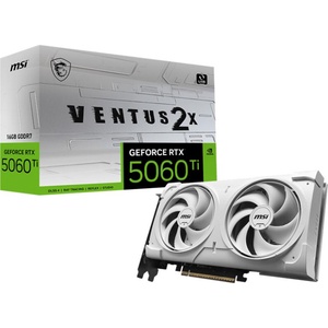 MSI GeForce RTX 5060 Ti VENTUS 2X WHITE PLUS 16GB GDDR7 128bit Видео карти