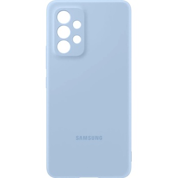 Image 1 of Samsung Оригинален гръб Samsung Silicone Cover за Samsung Galaxy A53 5G Artic - Син, EF-PA536TLE