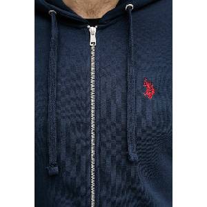 U. S. Polo Assn U. S. Polo Assn. суичър с цип мъжки с памук DHM LB (MUP4413) - answear - 156,27 лв