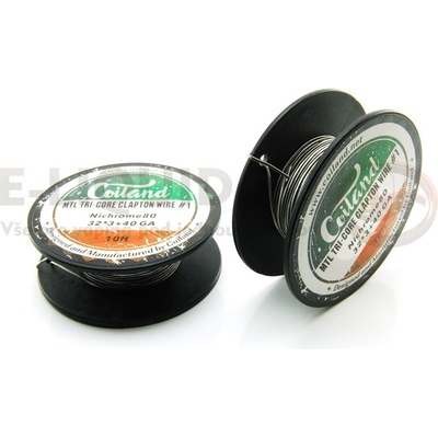 Coiland MTL Tri-Core Clapton Wire #1 Ni80 3m