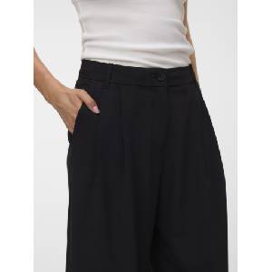 VERO MODA Черни дамски широки панталони WMSTELLA Vero Moda | Cheren | ЖЕНИ | 38/32