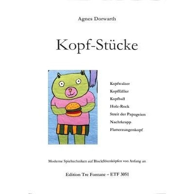 Kopfstuecke cvičenie pre zobcovú flautu od Dorwarth Agnes