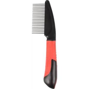 Flamingo Peine profesional - Гребен за кучета за разплитане на козина, 21 см