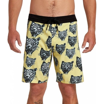Volcom pánske plavky Ozzie Stoney 19" Lime