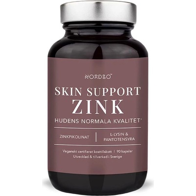 Nordbo Zink Skin Support 90 kapslí