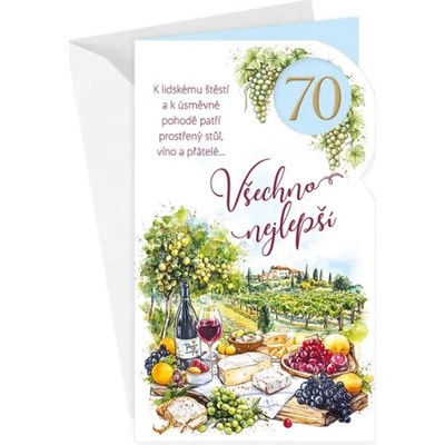 Argus Blahopřání k 70. narozeninám - 15-6581c70