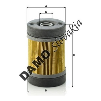 MANN FILTER Filter močoviny MANN FILTER U 630 x KIT