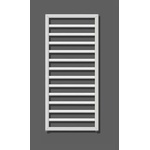 Zehnder Subway - Баня радиатор 61x45 см, прав, централно свързване 5 см, бял лак SUB-060-045 (SUB-060-045)