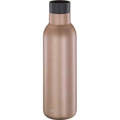 Cilio Deluxe Termoláhev 450 ml růžovo zlatá matná