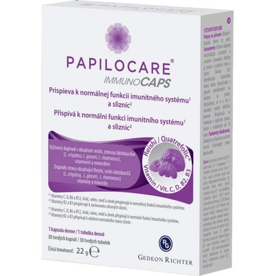 Papilocare Immunokapslí 30 tvrdých tobolek