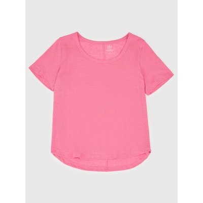 GAP Ленена тениска GAP GAP | Rozov | ЖЕНИ | XXS