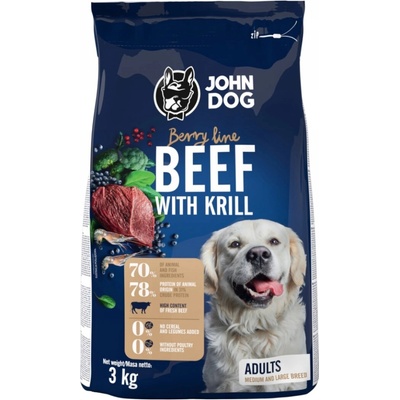 John Dog hovězí 3 kg