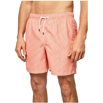 Hackett Бански гащета Hackett Mini Shells swimming shorts - Orange / Pink (Coral Pink)