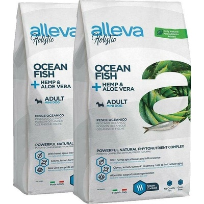 Alleva Holistic Adult Mini Ocean Fish 2 x 12 kg