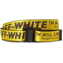 OFF-WHITE Industrial Yellow opasek Žlutá