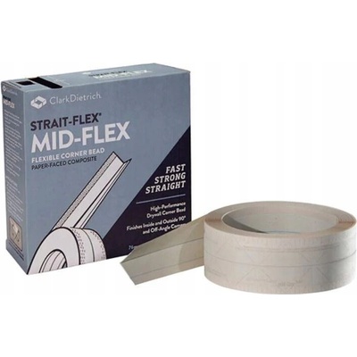 Hasoft Strait Flex Mid Flex Rohová páska na sádrokarton 77 mm x 30 m