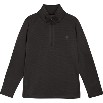 Color Kids Fleece Pulli Stretch-1919-Phantom černá