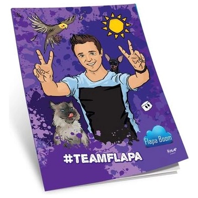 Тетрадка Флапа, a4, широки редове, офсетова хартия, мека корица, 40 листа (Тетрадка Флапа)