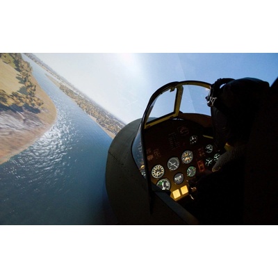 Letecký simulátor Spitfire 2 osoby 60 minut letu souboj