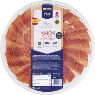 Metro Chef Jamón Serrano Gran Reserva plátky 90 g