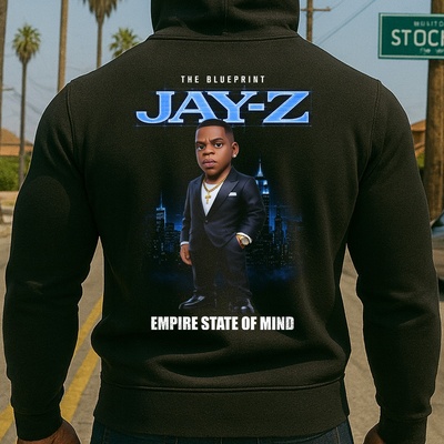 Hoodstyle Rap Toon JAY-Z мъжко худиHOOD-hoodie-1580 - , размер