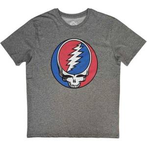 The Grateful Dead Steal Your Face Classic Grey L Риза (GRATETS05MG03)