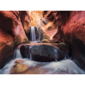 Ravensburger - Puzzle Power of Nature: The Waterfall in the Red Canyon, Utah, USA - 1 500 piese