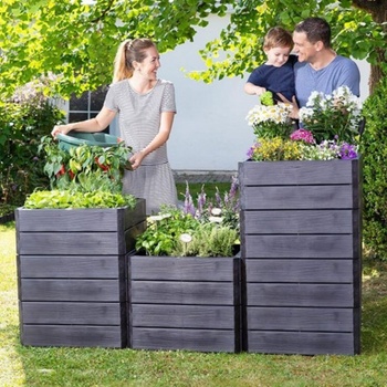 Graf Vyvýšený záhon Quadro, 3 x L