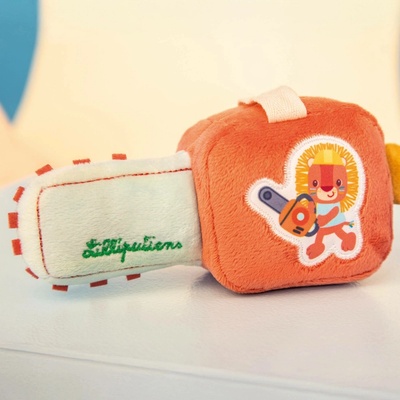 Lilliputiens chrastítko motorová pila lev Jack