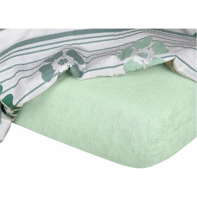 Dadka froté prostěradlo mentolové 90x200