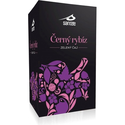 Santée čaj zelený čaj černý rybíz 20 x 1.75 g