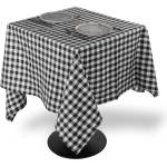 Tiseco Home Studio Памучна покривка за маса 150x150 cm Gingham - Tiseco Home Studio (9674BLACK)