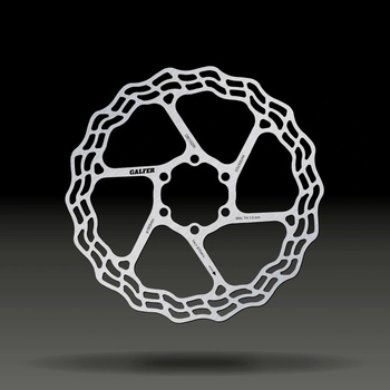 Galfer DB102W Fixed Wave 6 dier 160 mm strieborná