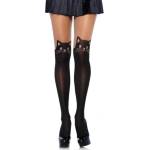 Leg Avenue Чорапогащник Leg Avenue Black Cat