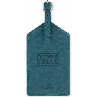Legami Luggage Tag blue