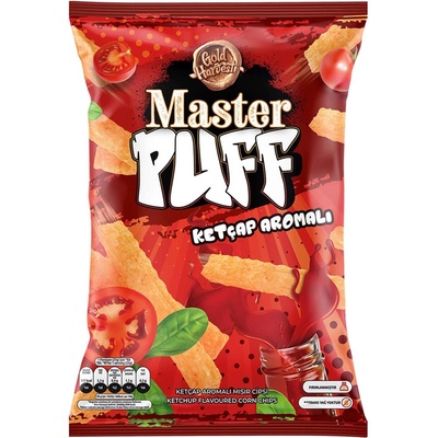 Gold Harvest Master Puff Царевични пръчици Кетчуп 90г