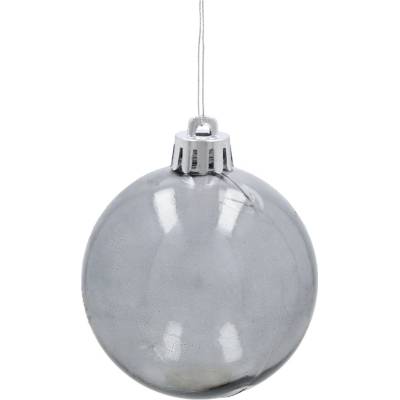 Pro-Tech shop Sada 9 nerozbitných vianočných gúľ 6cm šampanské/sivé/biele hladké 69881