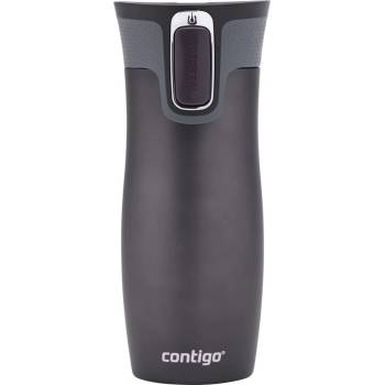 Contigo Термочаша Contigo West Loop Gunmetal, 0.47л. , неръждаема стомана, черна (2095797)