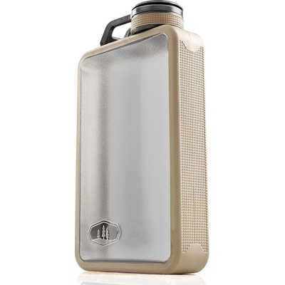 GSI Outdoors Boulder Flask placatka sand : béžová/čirá