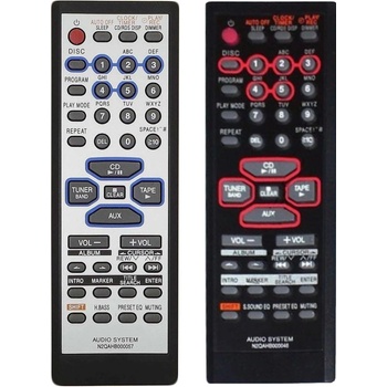 съвместим Panasonic n2qahb000046 - заместител дистанционно управление (n2qahb000046)