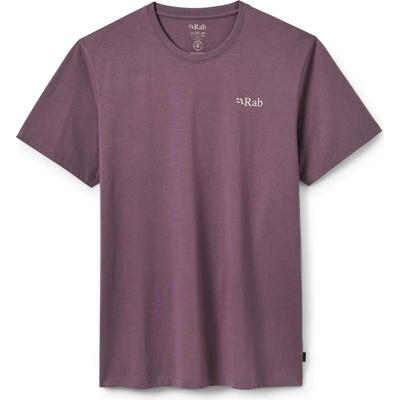 Rab Мъжка тениска Rab Stance Mountain Peak Tee T-shirt - Dark Iris - размер XL (216-7521-0214)